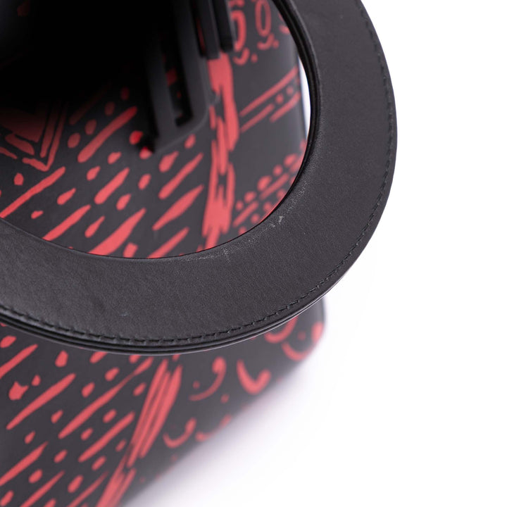 Dior Small Smooth Cuir de veau Painted Heart Clover Lady Dior