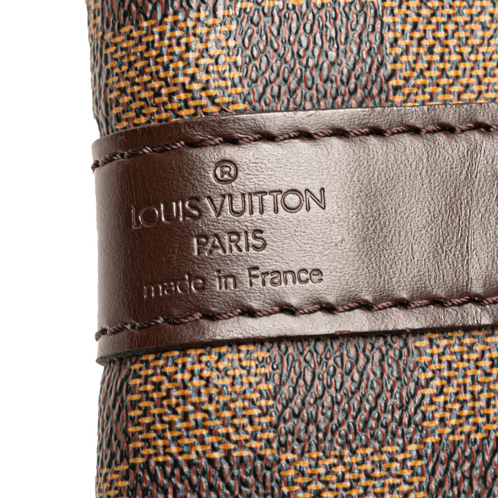 Louis Vuitton Damier Ebene Keepall Bandouliere 55 Marron – GABY PARIS Authentique