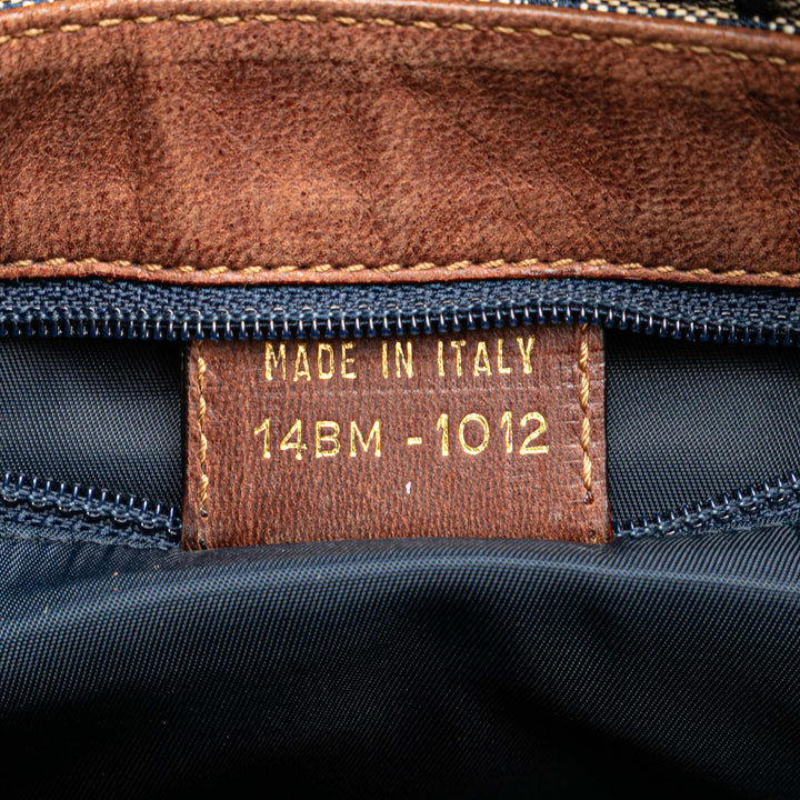 Diorissimo Trotter Canvas Street Chic Crossbody Blue - Gaby Paris