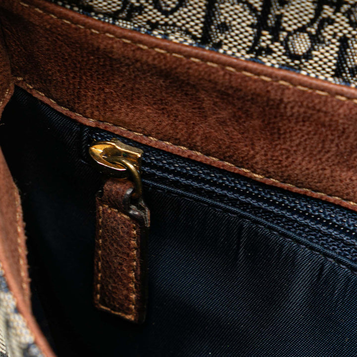 Diorissimo Trotter Canvas Street Chic Crossbody Blue - Gaby Paris