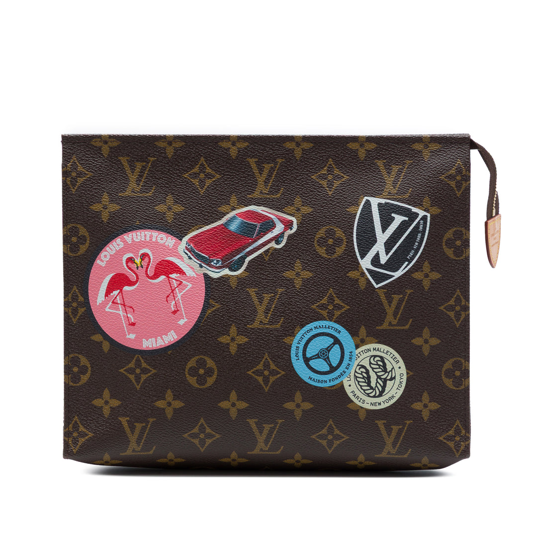 World Tour Trousse de toilette 26 Monogram Marron