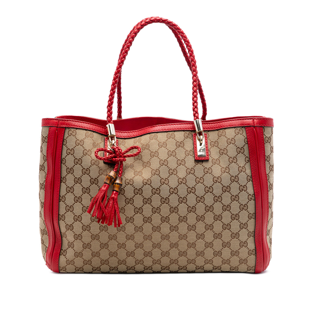 Gucci GG Toile Bella Cabas