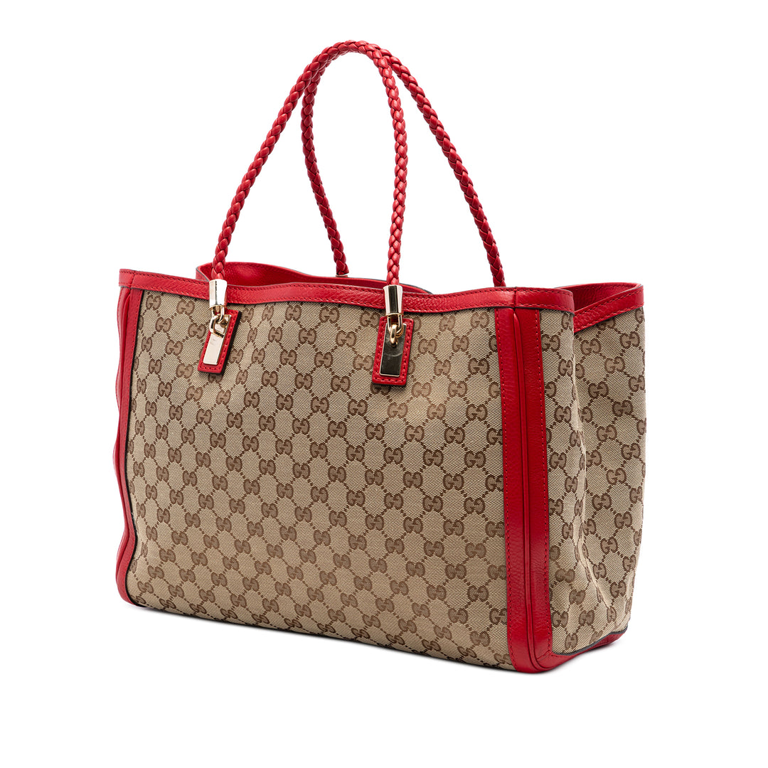 Gucci GG Toile Bella Cabas