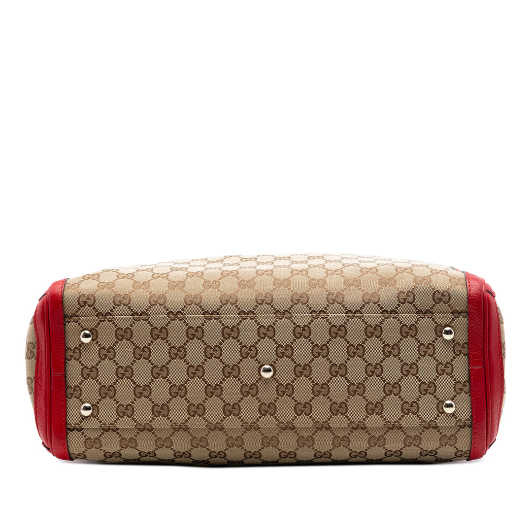 Gucci GG Toile Bella Cabas