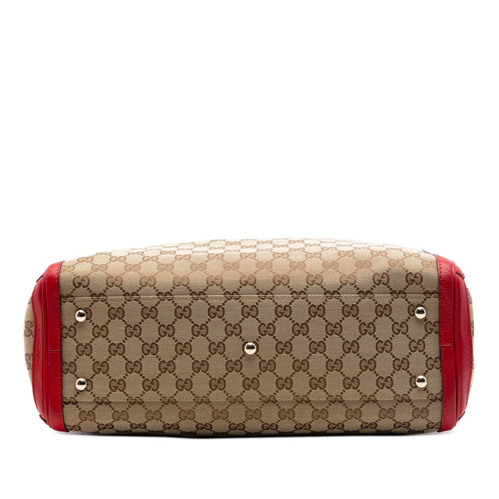 Gucci GG Toile Bella Cabas