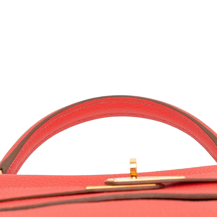 Hermès Togo Kelly II Retourne 32 Rouge
