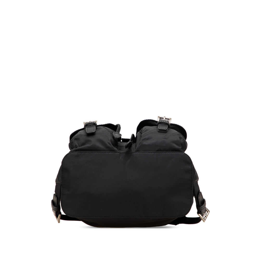 Tessuto Backpack Black - Gaby Paris