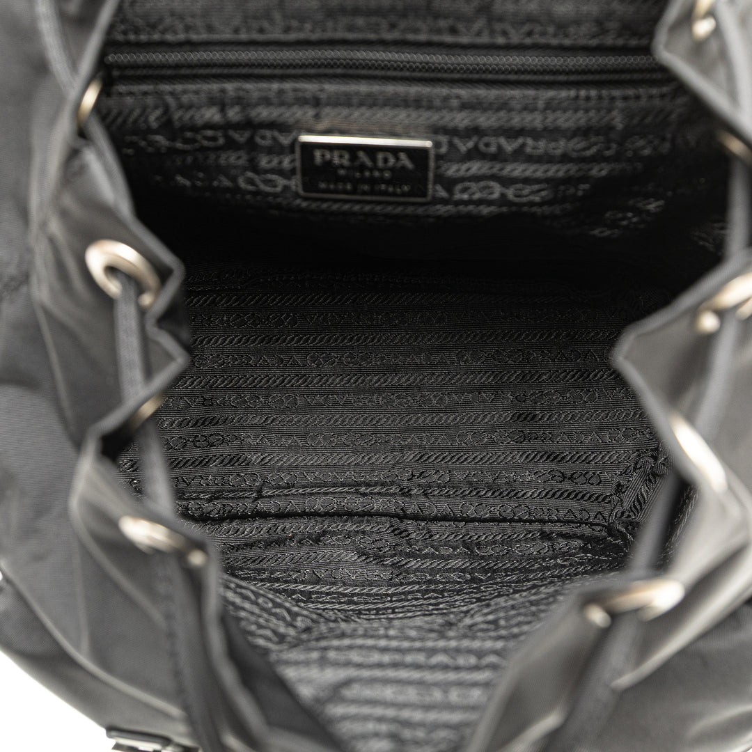 Tessuto Backpack Black - Gaby Paris