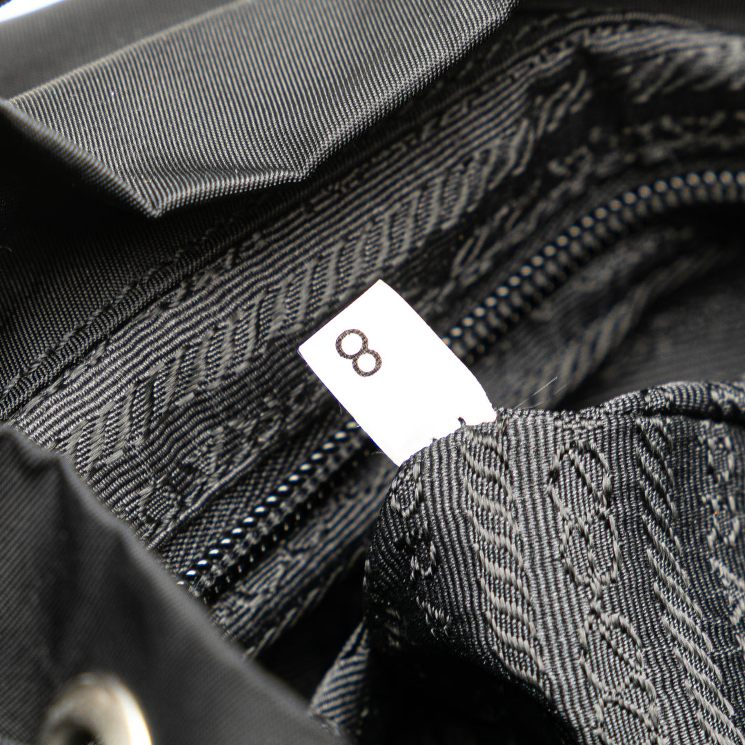 Tessuto Backpack Black - Gaby Paris