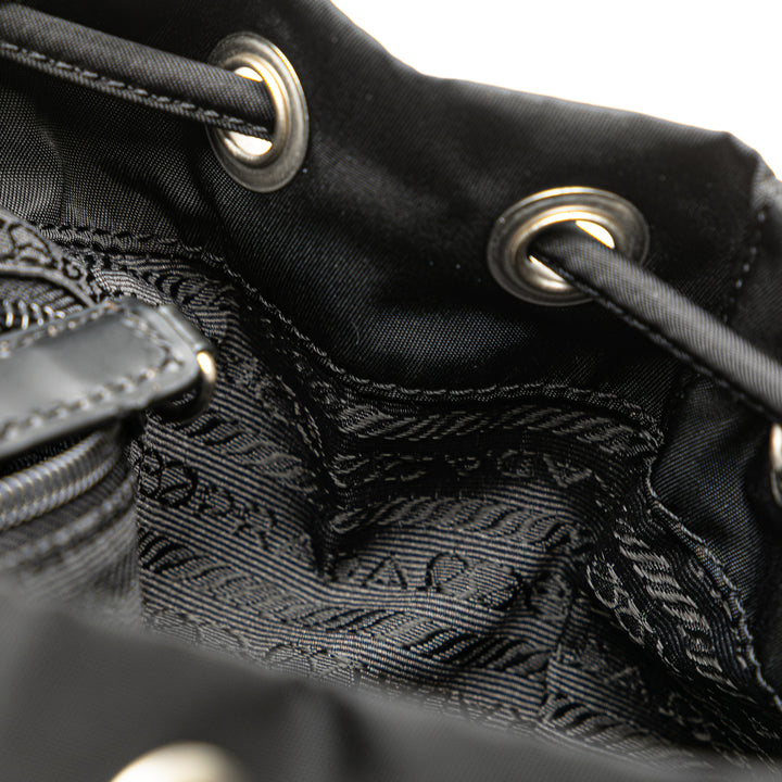 Tessuto Backpack Black - Gaby Paris