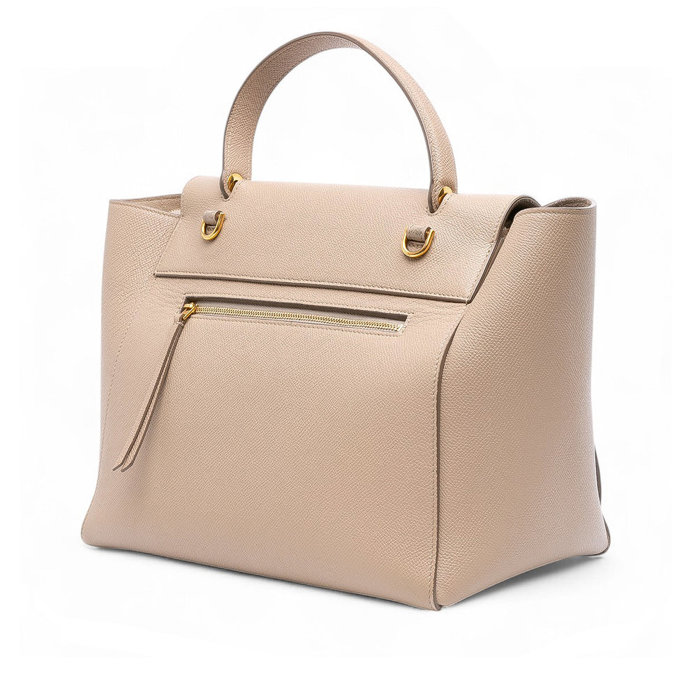 Celine grainé Sac ceinture Mini Cuir de veau grainé Marron – vue 2 – GABY PARIS