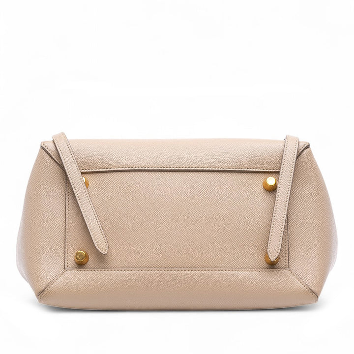 Celine grainé Sac ceinture Mini Cuir de veau grainé Marron – vue 3 – GABY PARIS