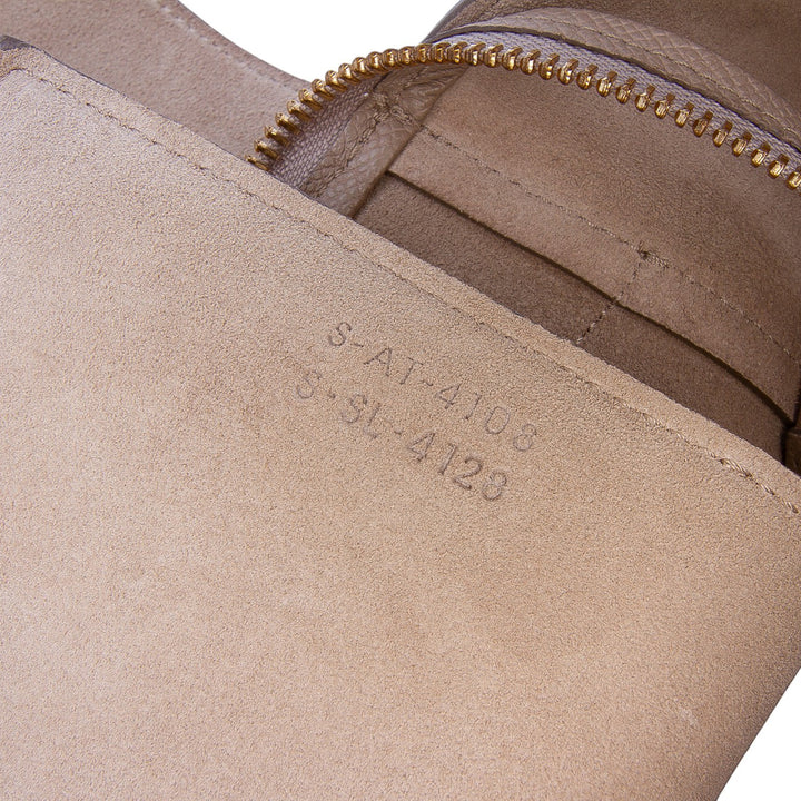 Celine grainé Sac ceinture Mini Cuir de veau grainé Marron – vue 5 – GABY PARIS