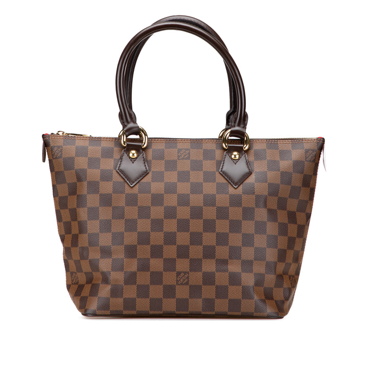 Louis Vuitton Damier Ebene Saleya PM Marron