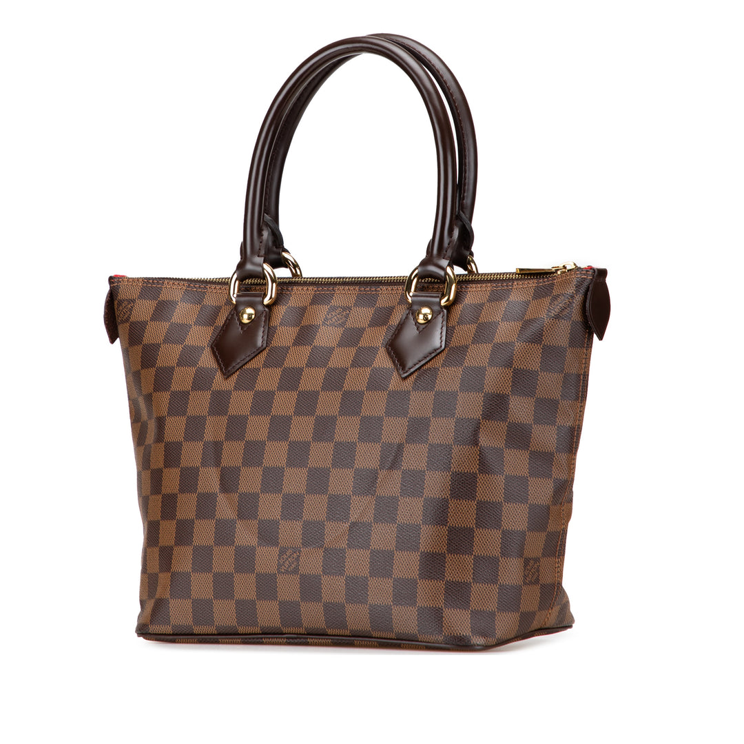 Louis Vuitton Damier Ebene Saleya PM Marron