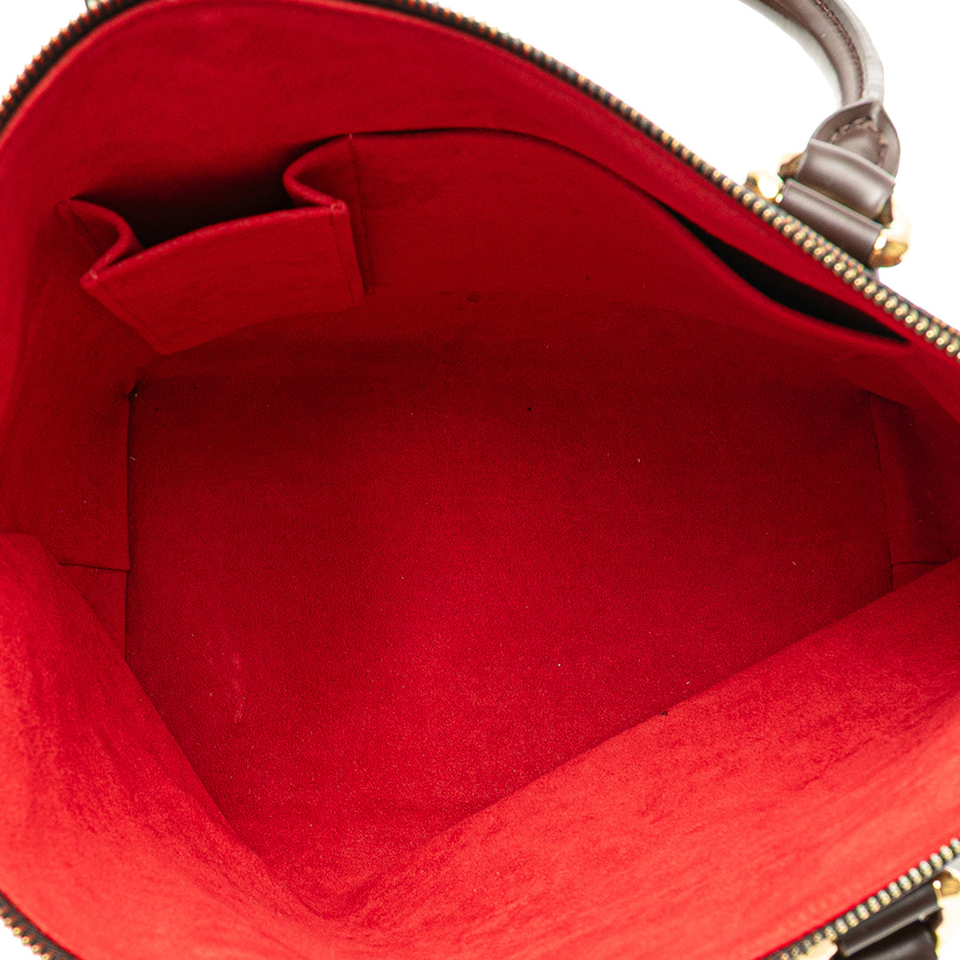 Louis Vuitton Damier Ebene Saleya PM Marron