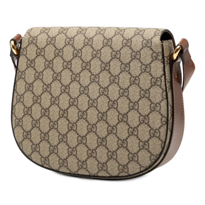 Gucci GG Supreme Linea A Sac porté croisé Marron