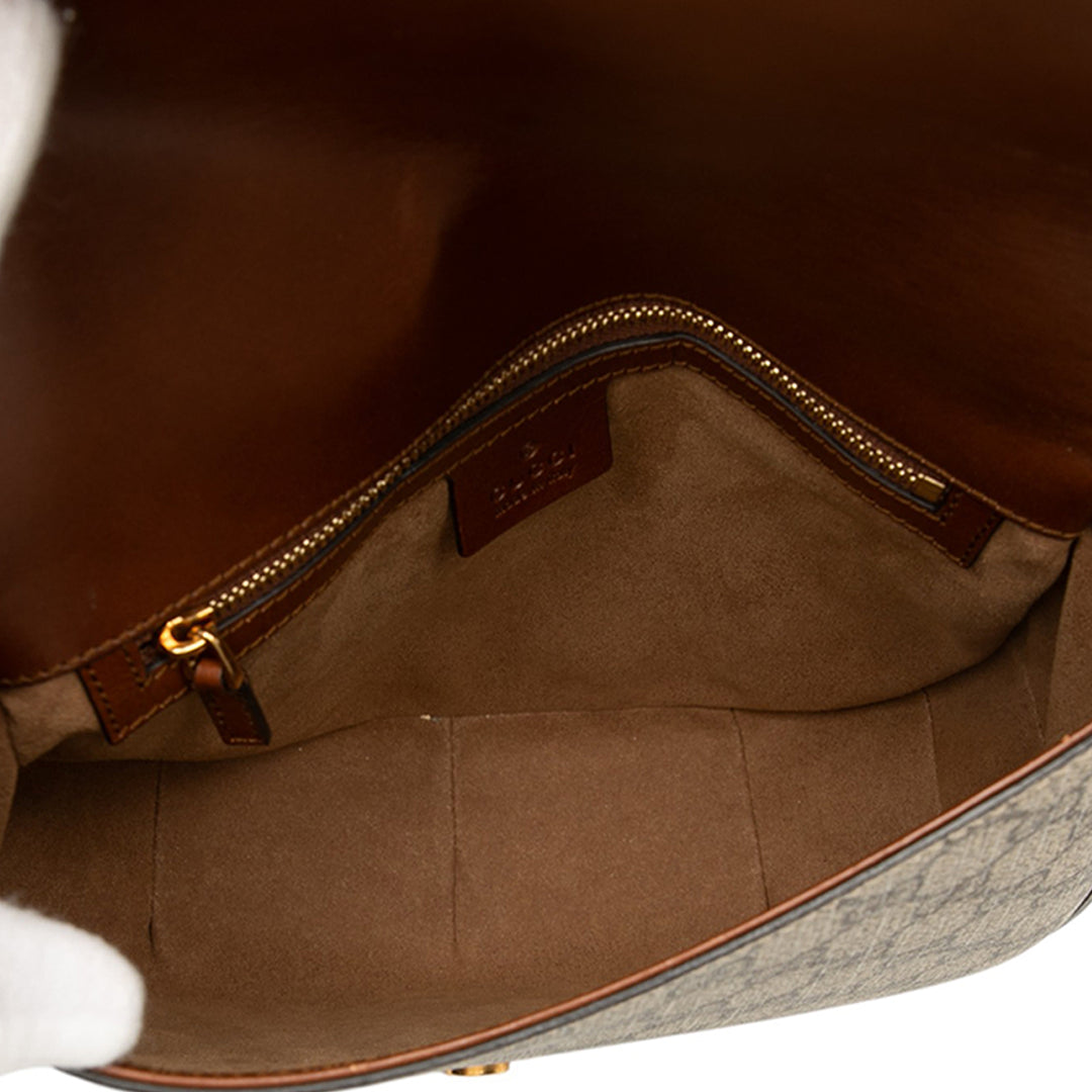 Gucci GG Supreme Linea A Sac porté croisé Marron