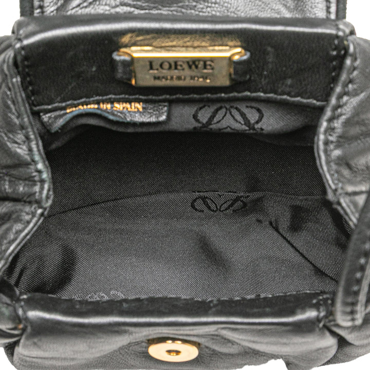 LOEWE Nappa Cuir Tassel Sac porté croisé Noir – GABY PARIS Authentique