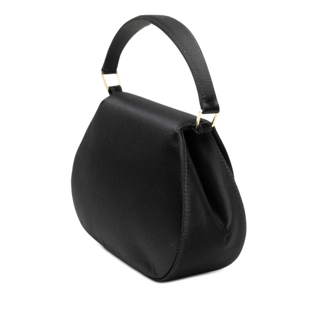 Chanel CC à rabat Satin