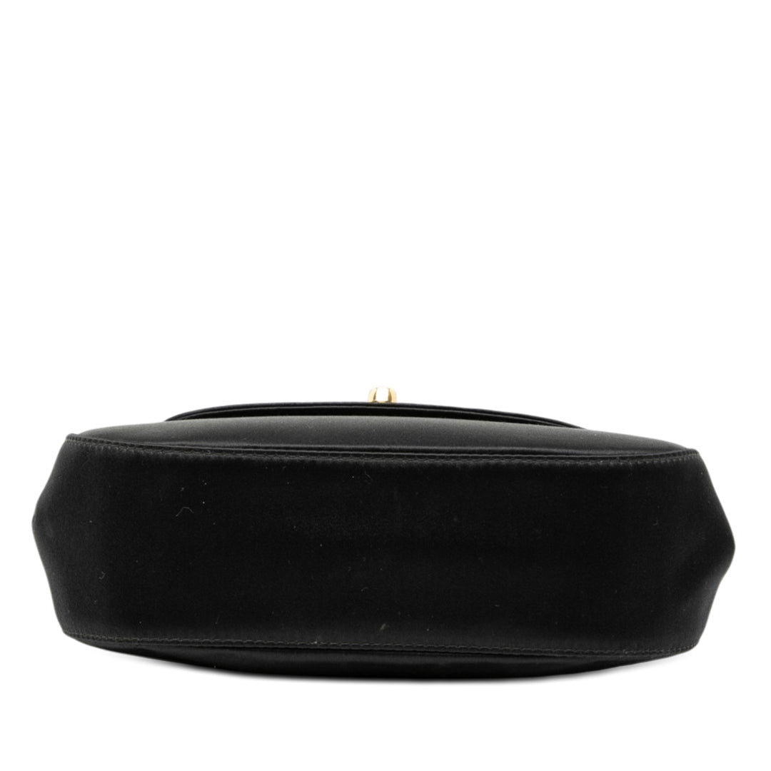 Chanel CC à rabat Satin