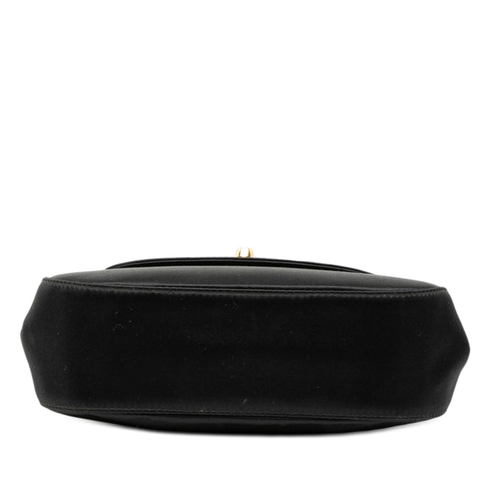 Chanel CC à rabat Satin