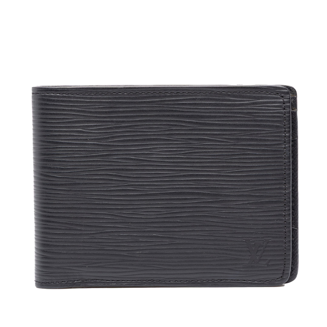 Louis Vuitton Multiple Portefeuille Épi Noir – vue principale – GABY PARIS