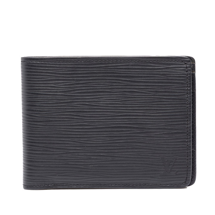 Louis Vuitton Multiple Portefeuille Épi Noir – vue principale – GABY PARIS