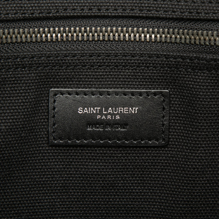 Saint Laurent Large Toile Rive Gauche Cabas