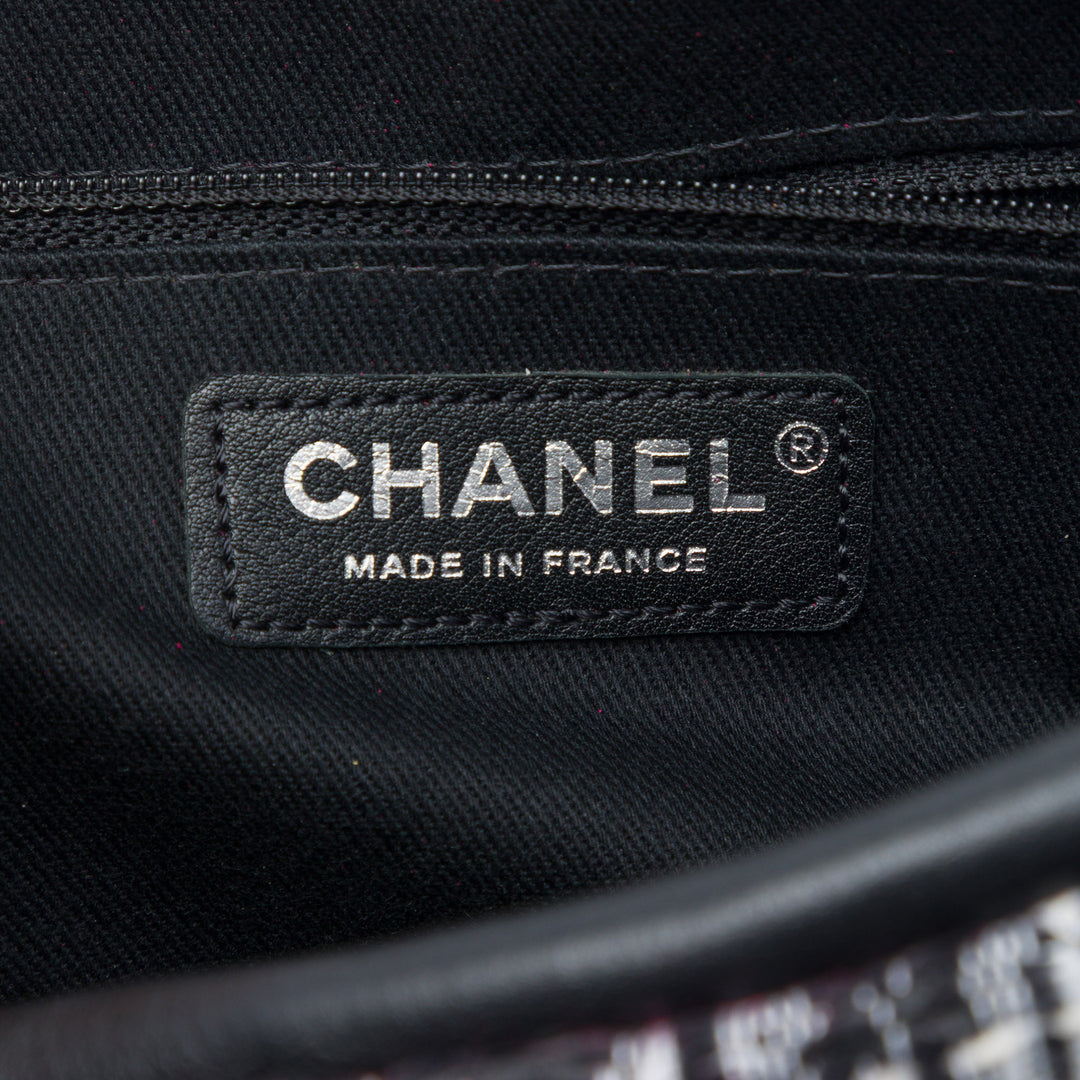 Chanel Matelassé Fantasy Easy à rabat Tweed