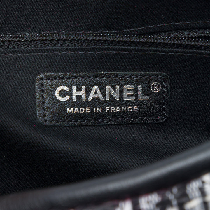 Chanel Matelassé Fantasy Easy à rabat Tweed