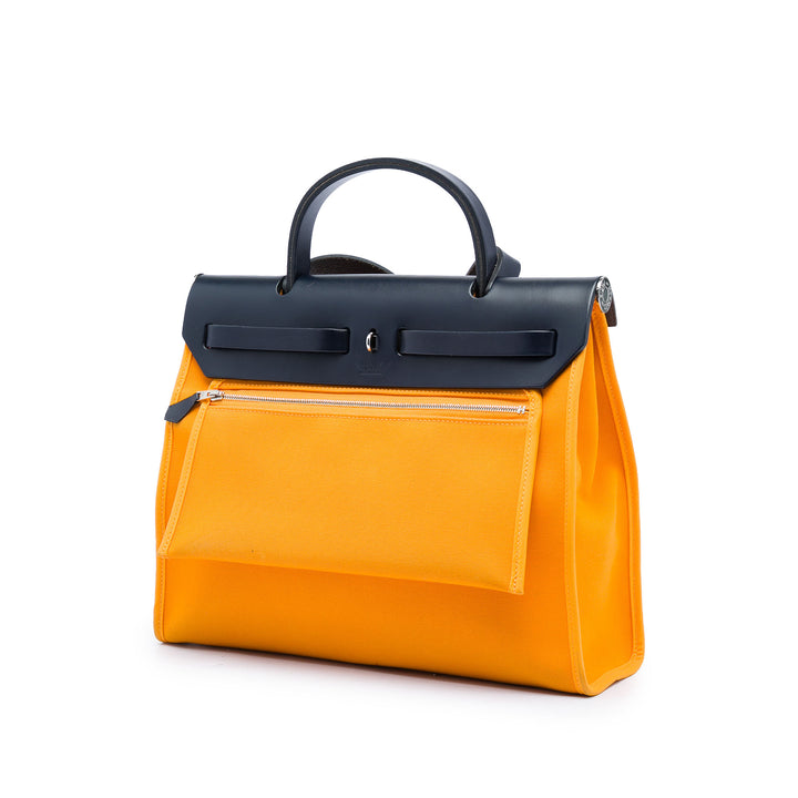 Hermès Verso Herbag Zippé 31 Tissu
