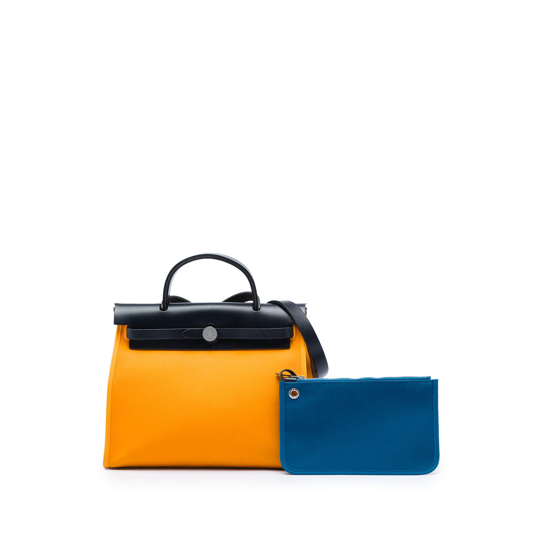 Hermès Verso Herbag Zippé 31 Tissu