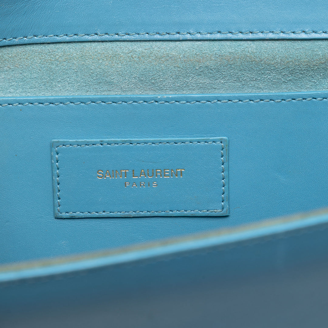 Saint Laurent Cassandre Pochette Cuir