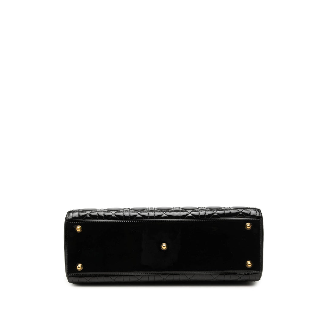 Dior Lady Dior Cannage Grand Noir