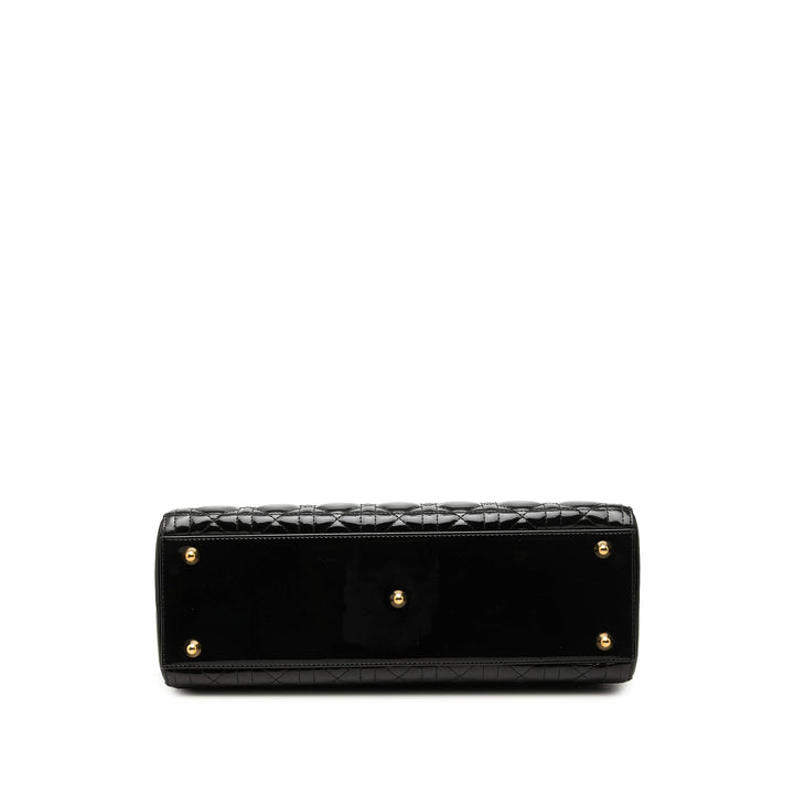 Dior Lady Dior Cannage Grand Noir