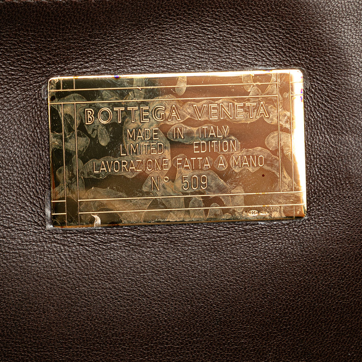 Bottega Veneta Medium Cuir d’agneau Intreccio Cabat Cabas Marron – GABY PARIS Authentique