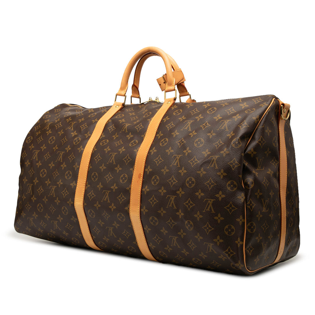 Louis Vuitton Monogram Keepall Bandouliere 60