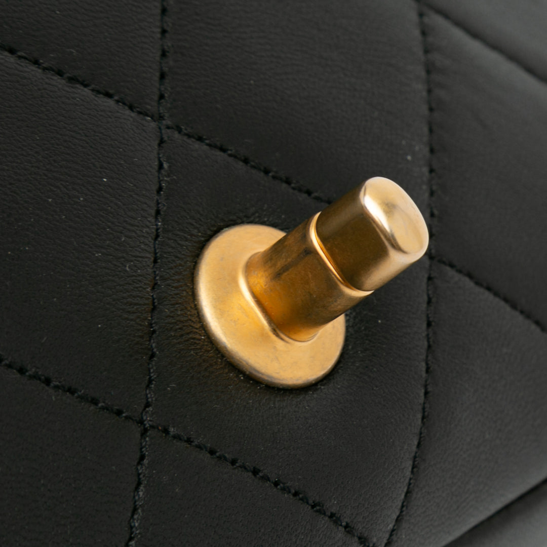 Mini In The Loop Flap Black - Gaby Paris