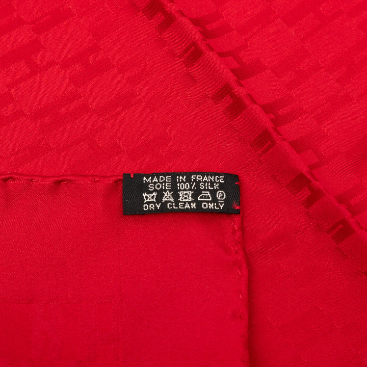 Hermès Faconnee H Poche Carré Foulard Soie