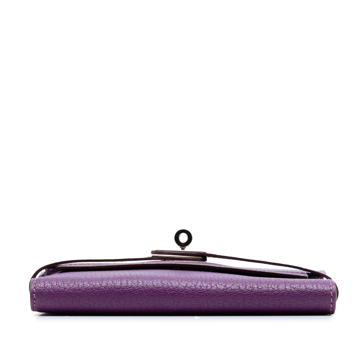 Hermès Medium Chevre Mysore Kelly Portefeuille
