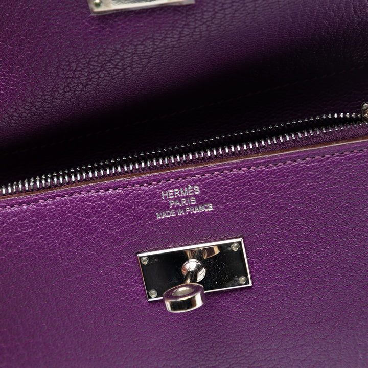 Hermès Medium Chevre Mysore Kelly Portefeuille