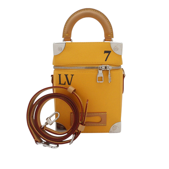 Louis Vuitton Vertical Boîte Trunk Cuir