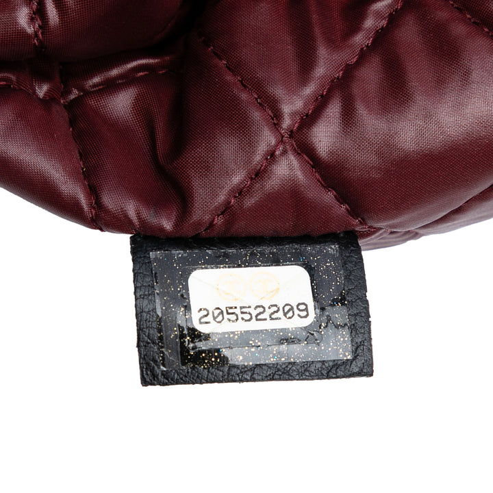 Chanel Quilted Cuir d’agneau CC Beauty Foldover Pochette Noir – GABY PARIS Authentique