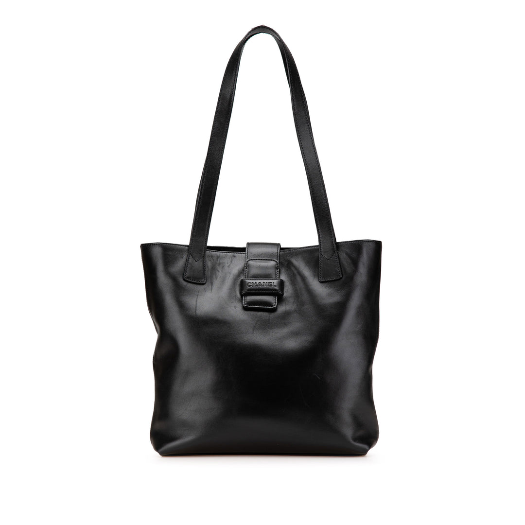 Lambskin Tote Black - Gaby Paris