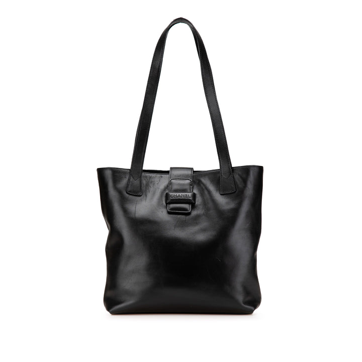 Lambskin Tote Black - Gaby Paris