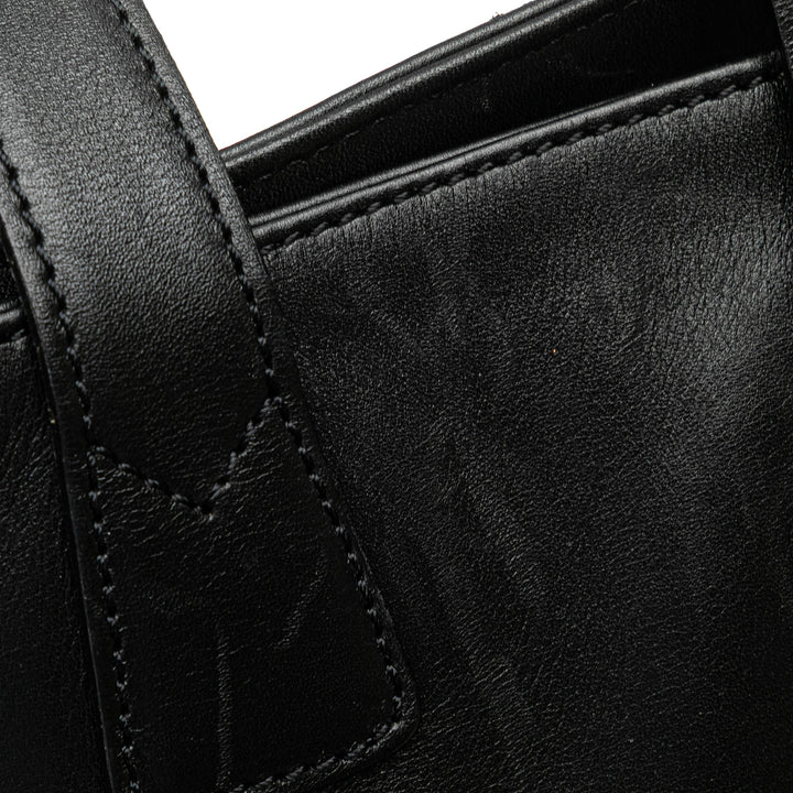 Lambskin Tote Black - Gaby Paris