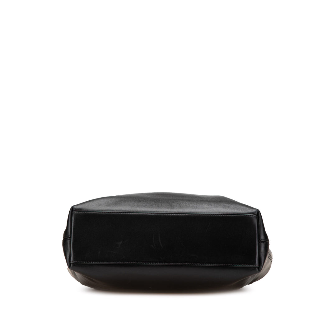 Lambskin Tote Black - Gaby Paris