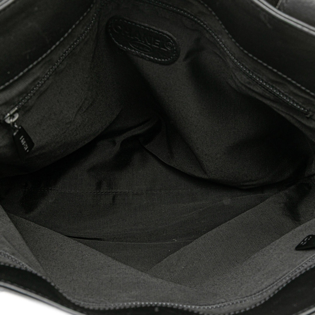 Lambskin Tote Black - Gaby Paris