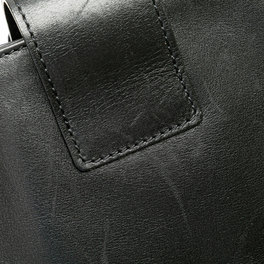 Lambskin Tote Black - Gaby Paris